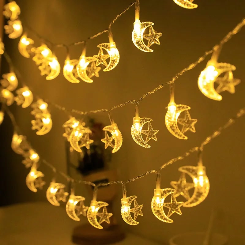 1.5M 10LED String Lights: Eid Mubarak